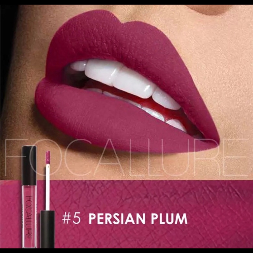 4 Focallure matte lip gloss 4 different colors
